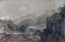 Bonneville, 1802 von J. M. W. Turner | Gemälde-Reproduktion