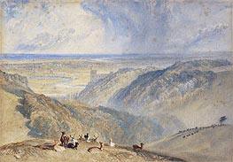 Arundel on the River Arun, undated von J. M. W. Turner | Gemälde-Reproduktion