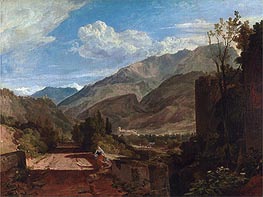 Chateau de St. Michael, Bonneville, Savoy, undated by J. M. W. Turner | Painting Reproduction