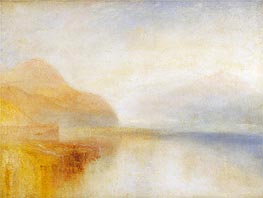 Inverary Pier, Loch Fyne: Morning, undated von J. M. W. Turner | Gemälde-Reproduktion