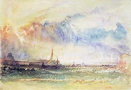 Storm at Sunset, Venice, c.1840 von J. M. W. Turner | Gemälde-Reproduktion