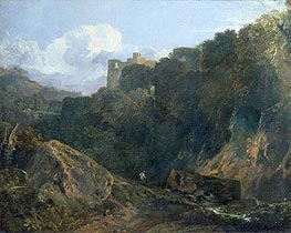 Cillgerren Castle, c.1798/99 von J. M. W. Turner | Gemälde-Reproduktion
