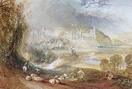 Arundel Castle and Town, c.1824 von J. M. W. Turner | Gemälde-Reproduktion