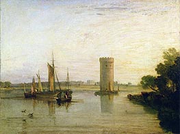 Tabley, the Seat of Sir J.F. Leicester (Calm Morning) | J. M. W. Turner | Gemälde Reproduktion