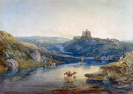 Norham Castle, Summer's Morning, 1798 von J. M. W. Turner | Gemälde-Reproduktion