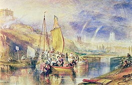 Nottingham, undated von J. M. W. Turner | Gemälde-Reproduktion
