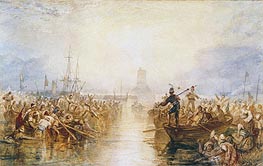 Saint-Vaast-La-Hougue, Normandy, n.d. by J. M. W. Turner | Painting Reproduction