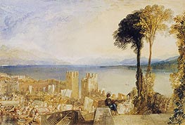 Arona, Lago Maggiore, undated by J. M. W. Turner | Painting Reproduction