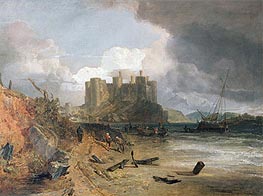 Conway Castle, c.1802/03 by J. M. W. Turner | Painting Reproduction