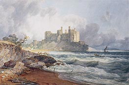 Conway Castle, undated von J. M. W. Turner | Gemälde-Reproduktion