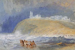 Dunwich, Suffolk, c.1829 by J. M. W. Turner | Painting Reproduction
