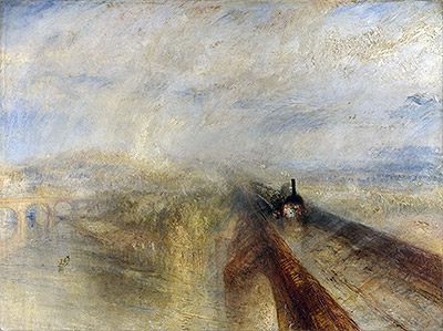 Rain, Steam and Speed - The Great Western Railway, 1844 | J. M. W. Turner | Painting Reproduction