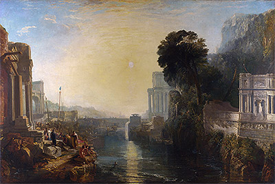 Dido Building Carthage (The Rise of the Carthaginian Empire), 1815 | J. M. W. Turner | Painting Reproduction
