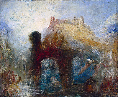 Queen Mab's Cave, a.1846 | J. M. W. Turner | Painting Reproduction