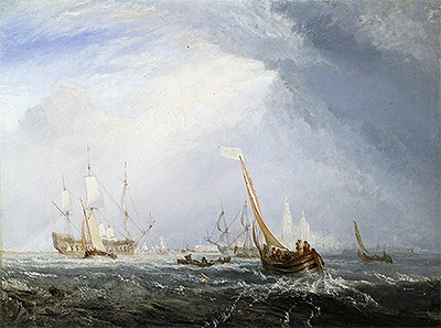 Antwerp: Van Goyen Looking Out for a Subject, 1833 | J. M. W. Turner