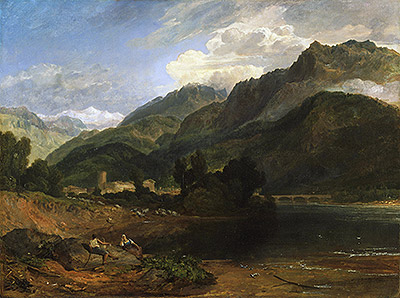 Bonneville, Savoy, c.1812 | J. M. W. Turner | Painting Reproduction