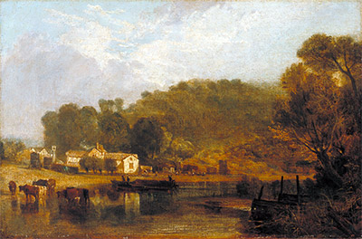 Cliveden on Thames, 1807 | J. M. W. Turner | Gemälde Reproduktion
