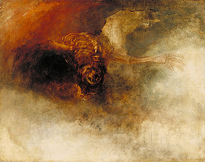 Death on a Pale Horse, c.1825 | J. M. W. Turner | Gemälde Reproduktion