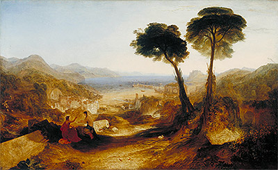 The Bay of Baiae, with Apollo and the Sibyl, 1823 | J. M. W. Turner | Painting Reproduction