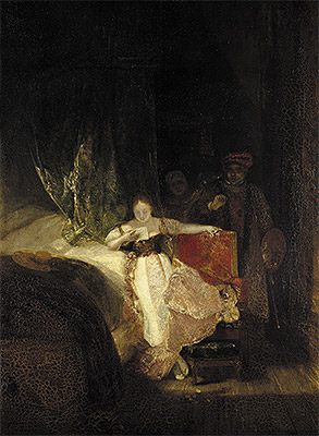 Rembrandt's Daughter Reading a Letter, 1827 | J. M. W. Turner