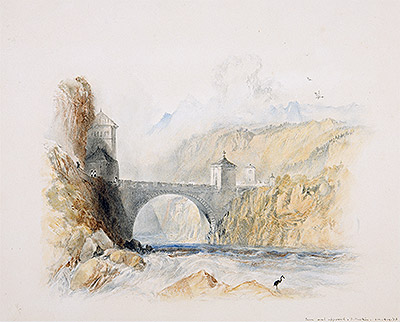Landscape with Bridge, n.d. | J. M. W. Turner