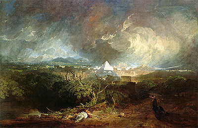 The Fifth Plague of Egypt, 1800 | J. M. W. Turner | Gemälde Reproduktion