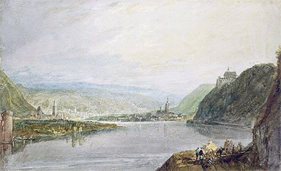 Remagen, Erpel and Linz, 1817 | J. M. W. Turner | Gemälde Reproduktion