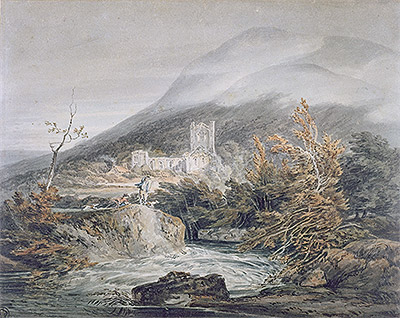 Llanthony Abbey, Monmouthshire, c.1792 | J. M. W. Turner