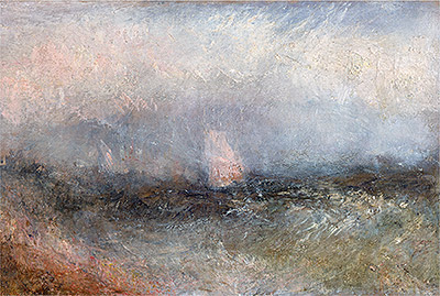 Off the Nore (Squally Weather), undated | J. M. W. Turner | Painting Reproduction