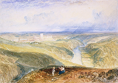 Richmond, Yorkshire, c.1825/28 | J. M. W. Turner | Gemälde Reproduktion