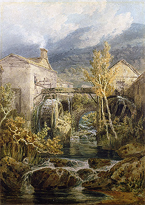 The Old Mill, Ambleside, undated | J. M. W. Turner | Painting Reproduction