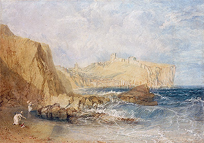Scarborough, 1818 by J. M. W. Turner | Painting Reproduction
