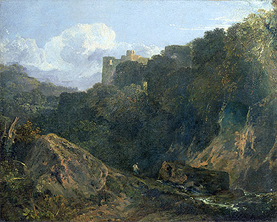 Cillgerren Castle, c.1798/99 by J. M. W. Turner | Painting Reproduction
