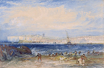 Margate, c.1822 von J. M. W. Turner | Gemälde-Reproduktion