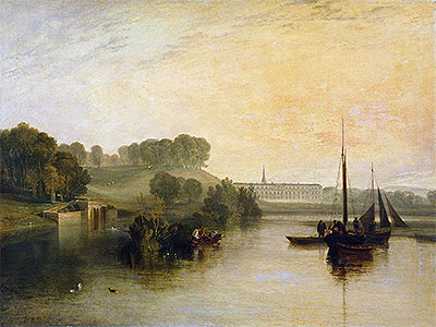 Petworth, Sussex, the Seat of the Earl of Egremont: Dewy Morning, 1810 | J. M. W. Turner | Gemälde Reproduktion