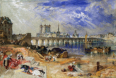 Saumur | J. M. W. Turner | Painting Reproduction