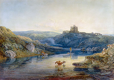 Norham Castle, Summer's Morning, 1798 | J. M. W. Turner | Gemälde Reproduktion