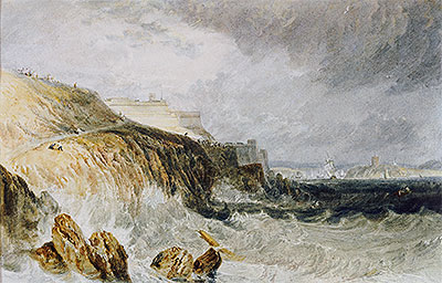 Plymouth Citadel, a Gale, 1815 | J. M. W. Turner