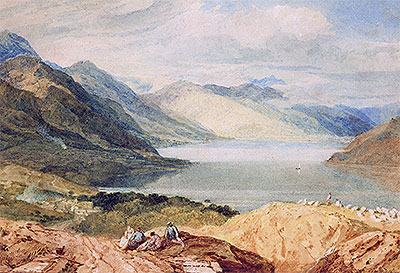 Loch Lomond, undated | J. M. W. Turner | Painting Reproduction