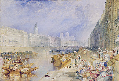 Nantes, undated | J. M. W. Turner | Painting Reproduction
