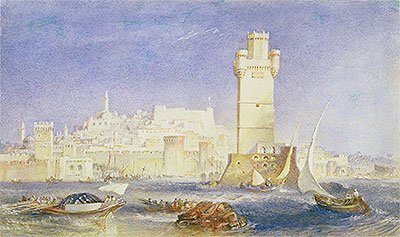 Rhodes, c.1823/24 | J. M. W. Turner | Painting Reproduction