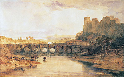 Ludlow Castle, 1800 | J. M. W. Turner | Painting Reproduction