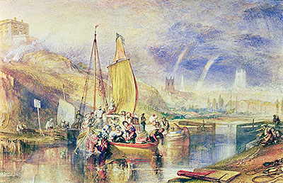 Nottingham, undated | J. M. W. Turner | Painting Reproduction