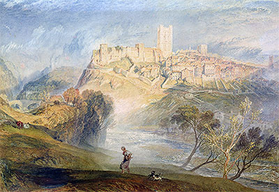 Richmond, Yorkshire, undated | J. M. W. Turner | Painting Reproduction