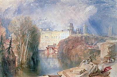 Warwick Castle, undated | J. M. W. Turner | Painting Reproduction