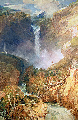 The Great Falls of the Reichenbach, 1804 | J. M. W. Turner