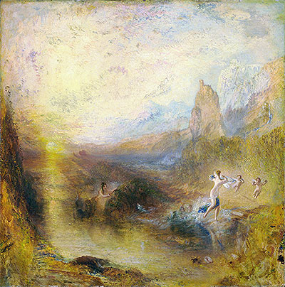 Glaucus and Scylla, 1841 | J. M. W. Turner | Gemälde Reproduktion