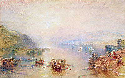 Windermere, Westmorland, undated | J. M. W. Turner | Painting Reproduction