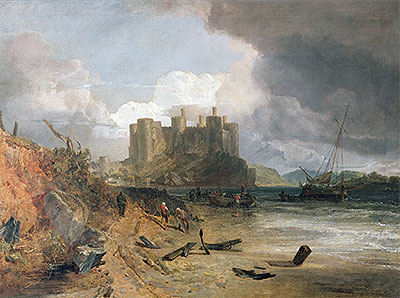 Conway Castle, c.1802/03 | J. M. W. Turner | Painting Reproduction