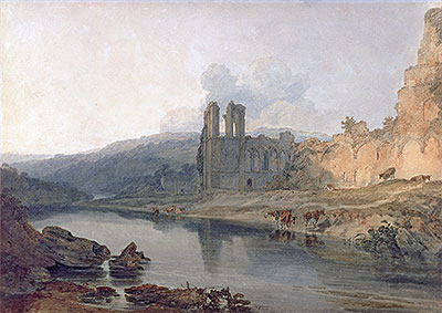 St Agatha's Abbey, Easby, undated | J. M. W. Turner | Painting Reproduction